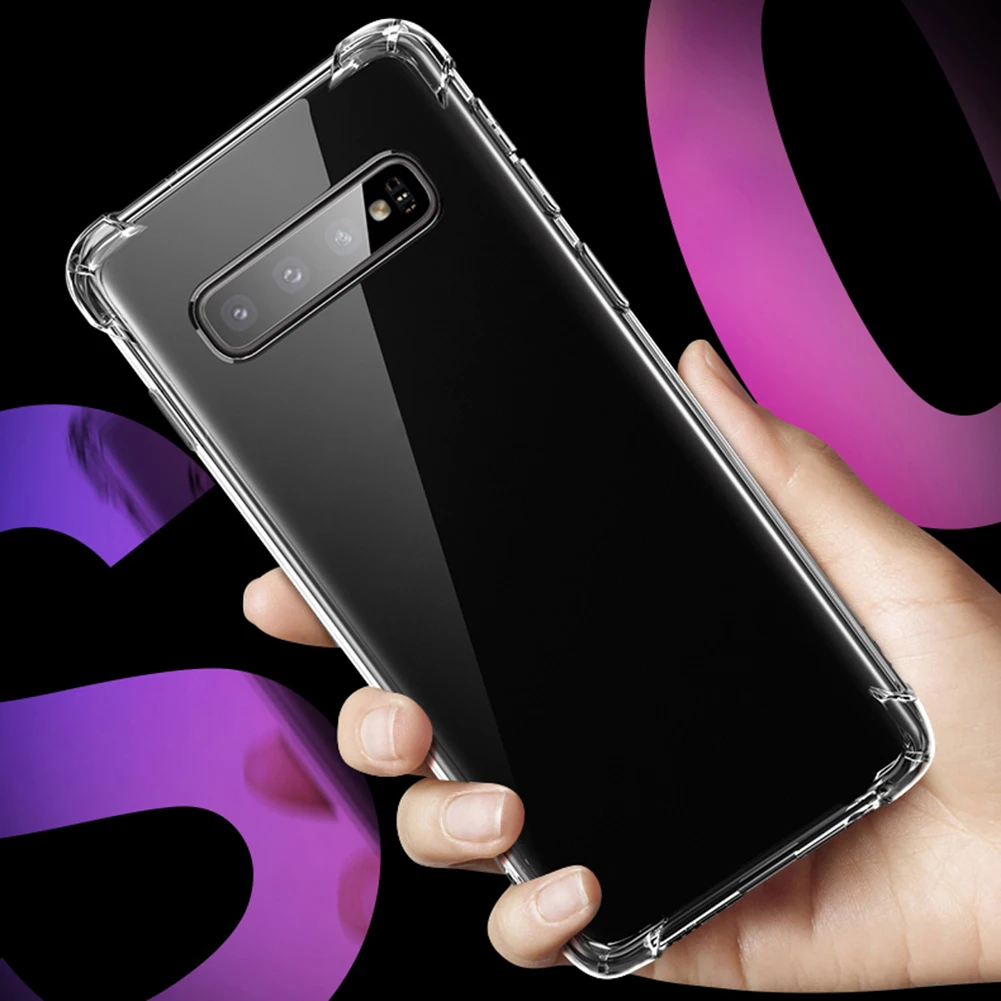 Мягкий противоударный силиконовый защитный чехол для телефона Samsung Note 9 S9/S9 Plus
