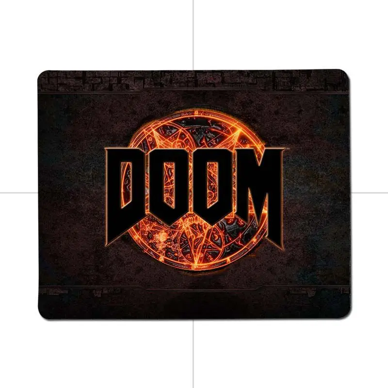 Подарочный коврик для мальчика MaiYaCa Doom HZ игровой Удобный маленький мыши Размером