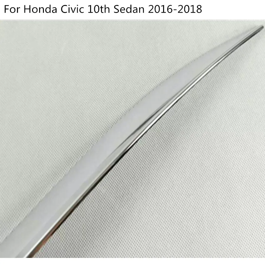 Car Styling Cover ABS Chrome Lamp Front Head Fog Light Trim Frame Stick 2pcs For Honda Civic 10th Sedan 2016 2017 2018 2019 | Автомобили и