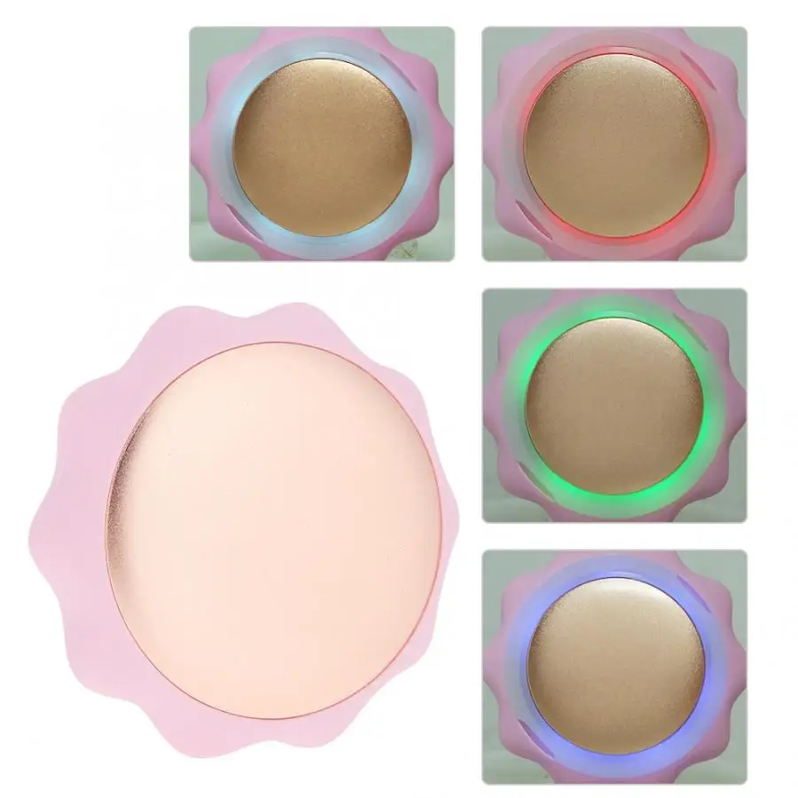 Лечебная маска для лица инструмент теплый холодный вибрационный массаж красный