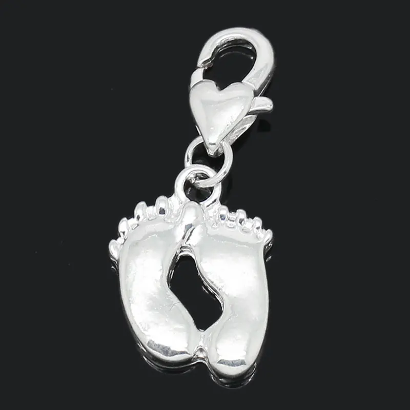 DoreenBeads клипсы для подвесок из цинкового металлического сплава Подвески ног