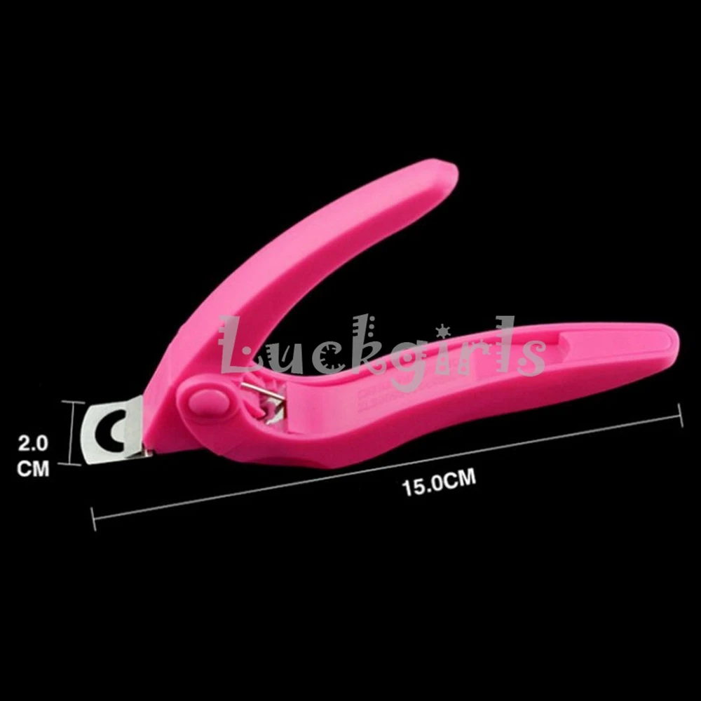 Профессиональный Поддельные ногтей U Форма французский scissor хорошо резак триммер прямо Круглый Край Clipper Нипер Маникюр Красота инструмент