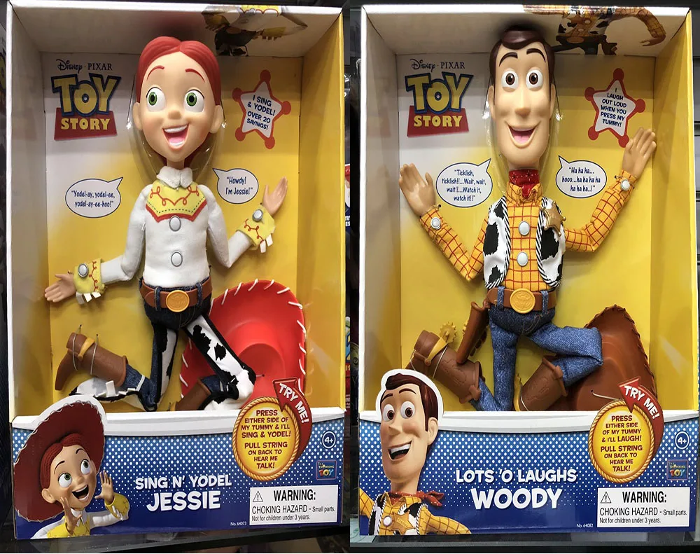 Новая история игрушек 4 3 Bo Peep Buzz светильник год Woody говорящий FigureToy Story Jessie
