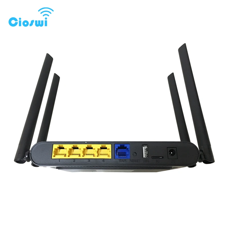 5G Беспроводной wi-fi роутер VPN ретранслятор 1167 Мбит/с DDR2 64 Мб 2 4 ГГц/5G Гц