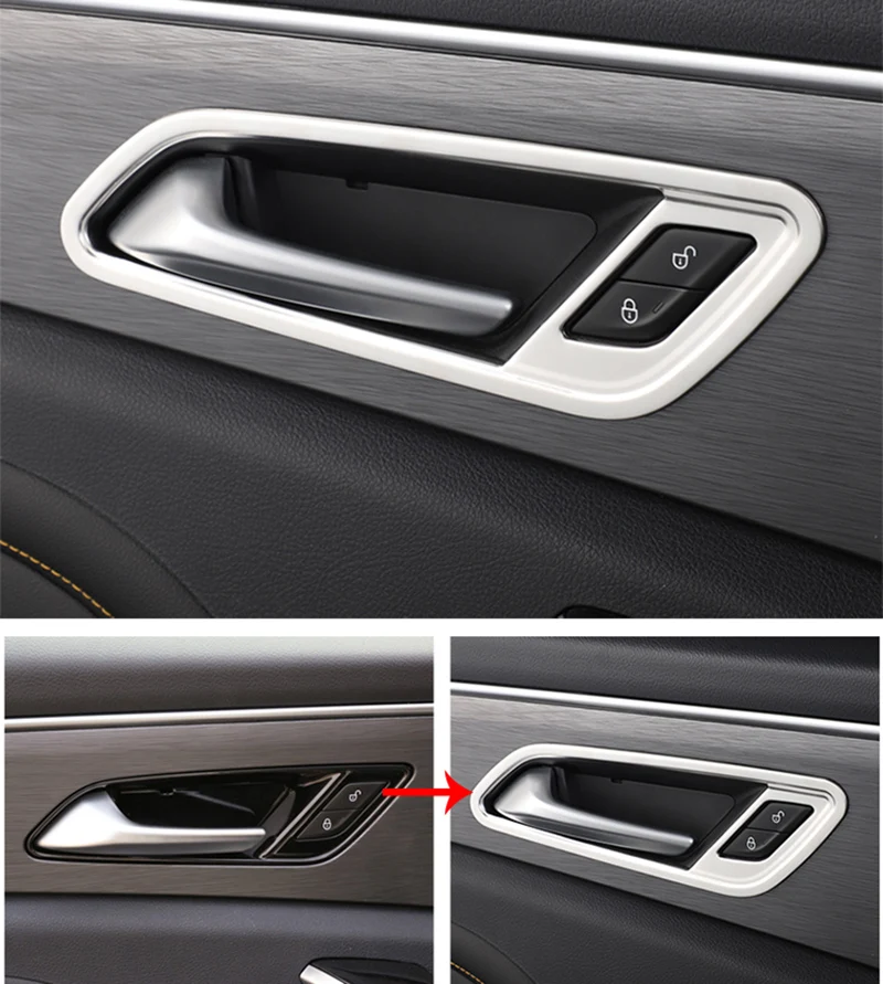 silver for FAW BESTURN T77 2019 Interior trim Stainless steel | Автомобили и мотоциклы