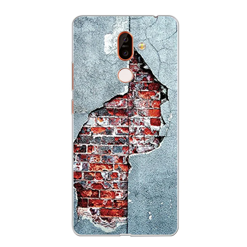 ciciber Phone Case for Nokia 9 PureView 1 2 3 5 6 7 8 Sirocco Soft TPU Back Cover 2.1 3.1 5.1 6.1 7.1 8.1 Plus Marble |