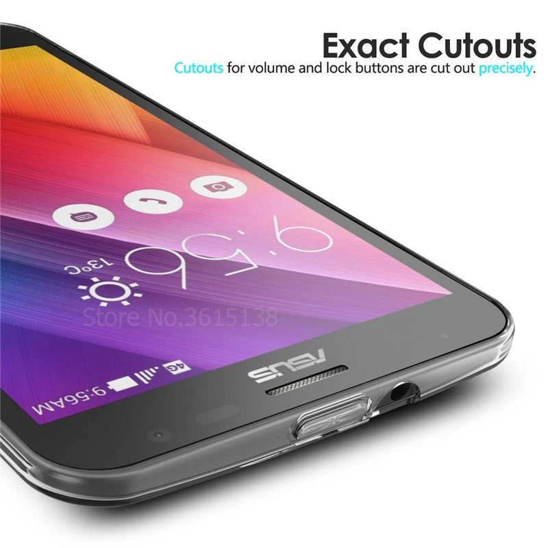 Для Asus Zenfone 2 Laser ZE550KL Чехол Мягкий силиконовый чехол для телефона ZE551KL ZE 550KL Z00LD Z00TD 5