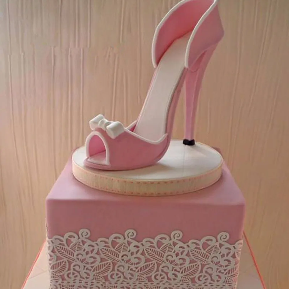 9 шт./компл. обувь на высоком каблуке помадка торт плесень Sugarcraft выпечки резак плесень инструменты для украшения тортов из мастики