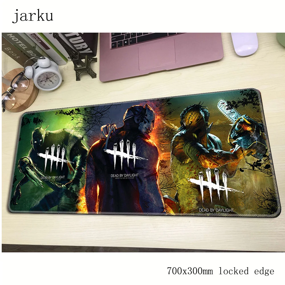 Игровой коврик для мыши dead by daylight, коврик для ноутбука, коврик для мыши 700x300 мм, коврик для компьютерной мыши с HD принтом, игровые коврики для геймеров