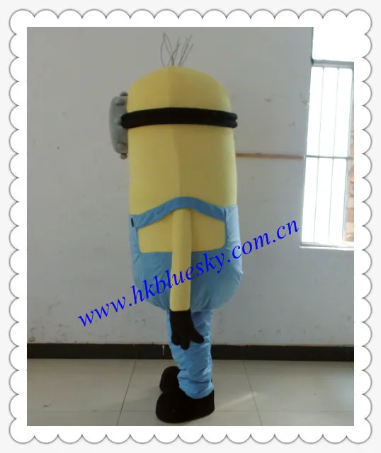 2015 new design one eye despicable me minion mascot costume | Тематическая одежда и униформа