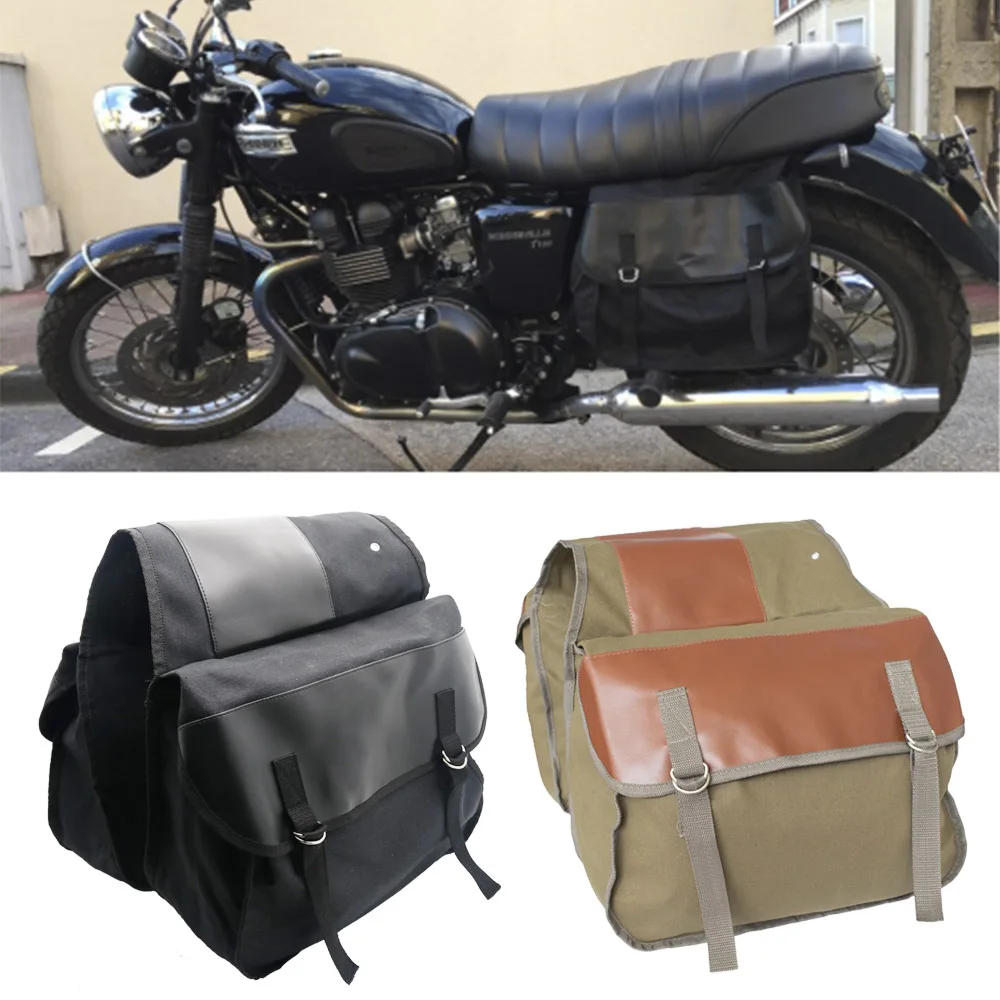Универсальная велосипедная сумка для мотоцикла alforjas para moto Sportster XL883 1200 Honda Для