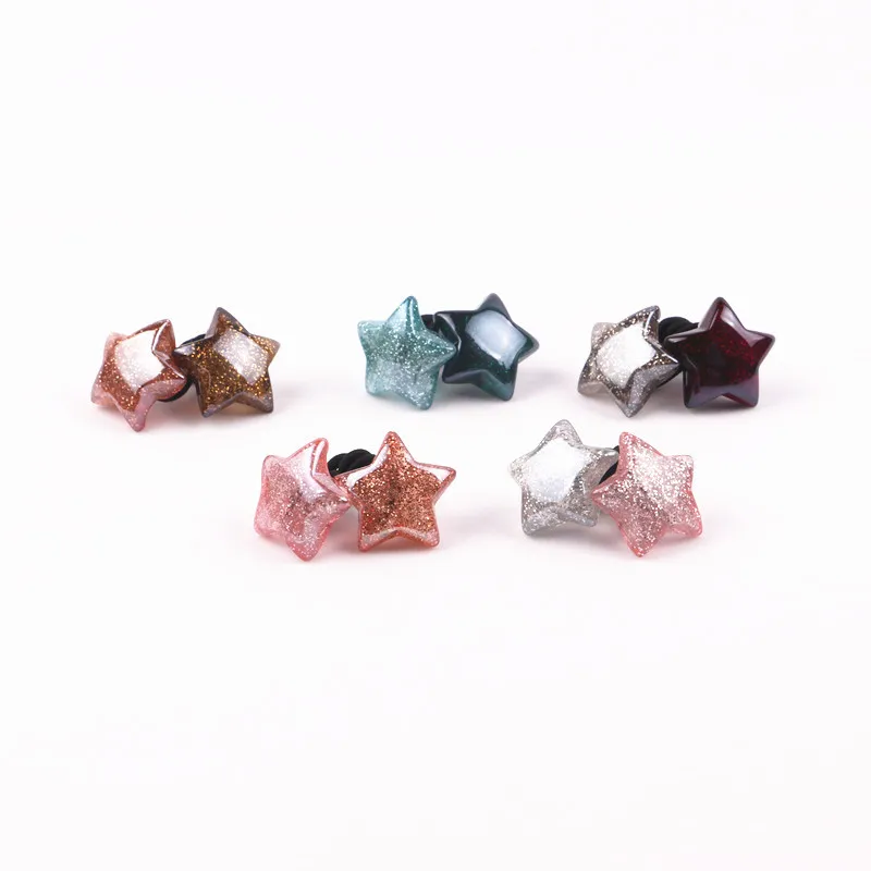 2 шт./лот корейские аксессуары для волос ювелирные изделия звезда Яркая блестящая
