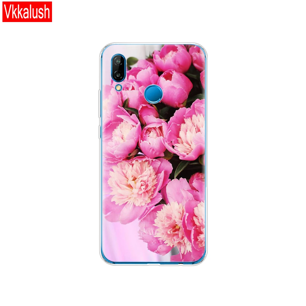 80035 Силиконовый чехол для 5,8" huawei P20 Lite huawei P20 Pro, чехол для huawei P 20, Защитная прозрачная задняя крышка для телефона - Цвет: 80035