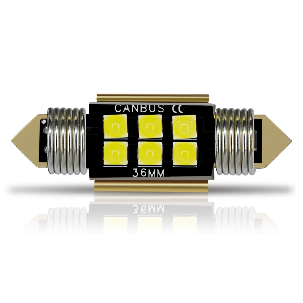 3030 6SMD canbus купольный светильник черный 6smd festoon 31 мм 36 39 41 led для чтения|Сигнальная