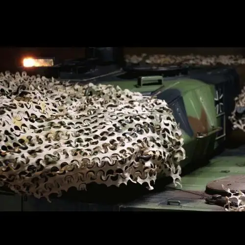 1/16 RC немецкий русский T90 Военный танк нейлоновая камуфляжная сетка снежное поле