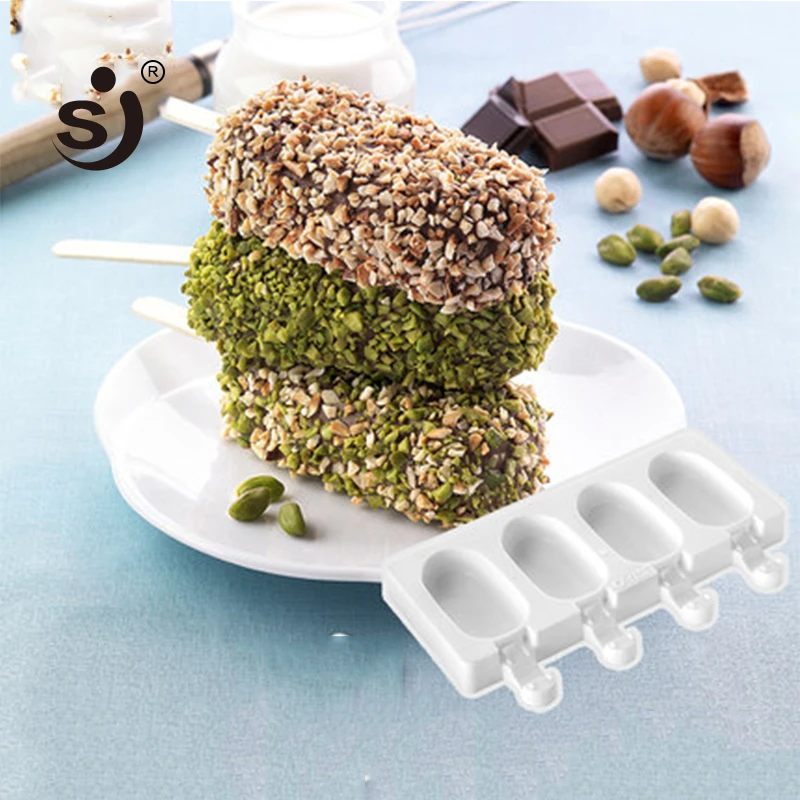 SJ 3 формы силиконовые ледяные искусственные мороженое лот сладостей инструмент