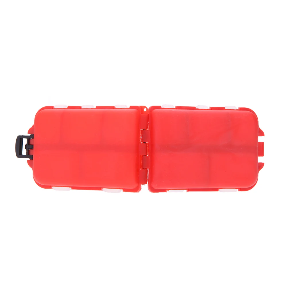 Коробка для рыболовных снастей коробка мелких приманок 10 отделений прозрачный