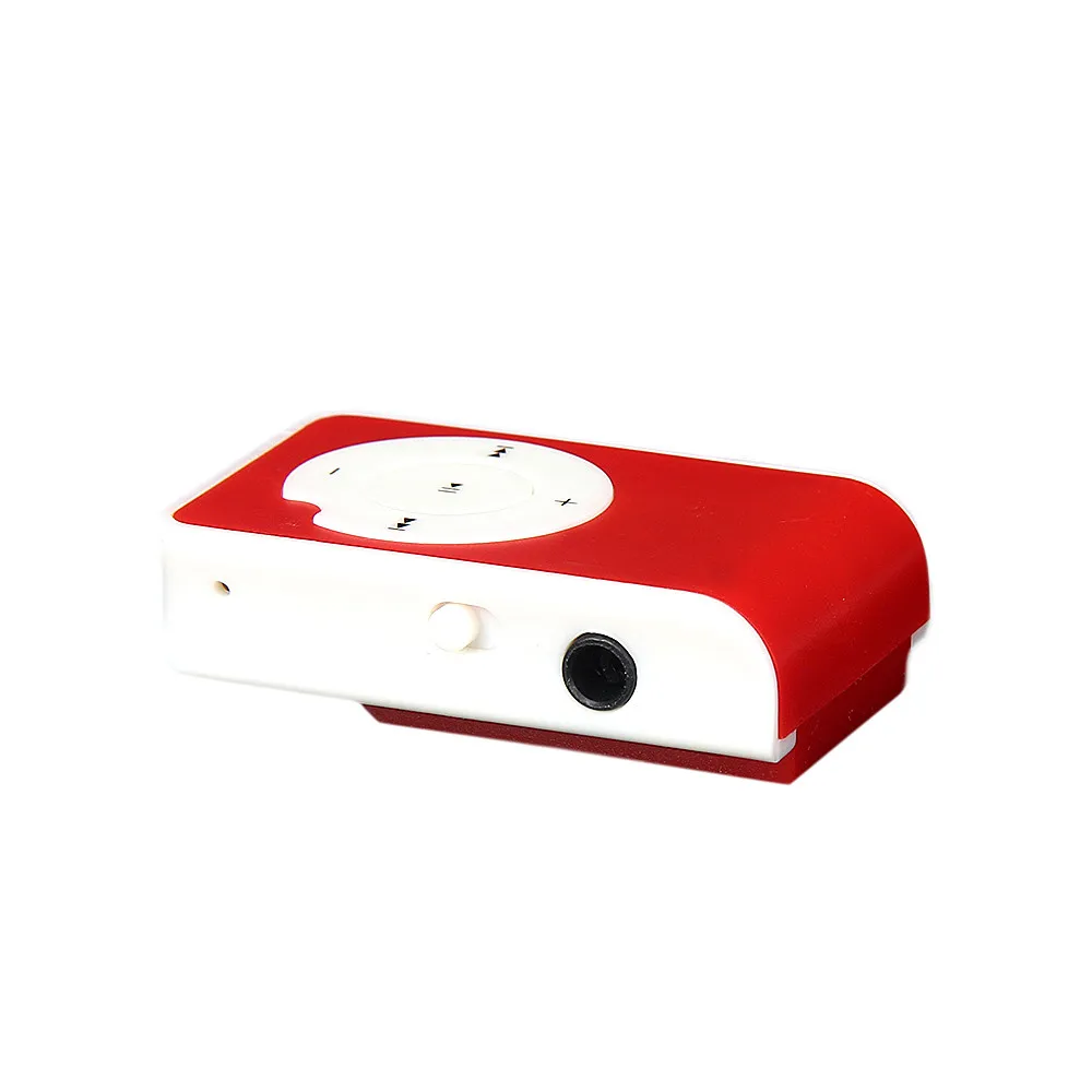 Портативный MP3-плеер Музыкальный плеер мини металлический зажим USB MP3 Поддержка Micro SD TF карта медиа l926#3