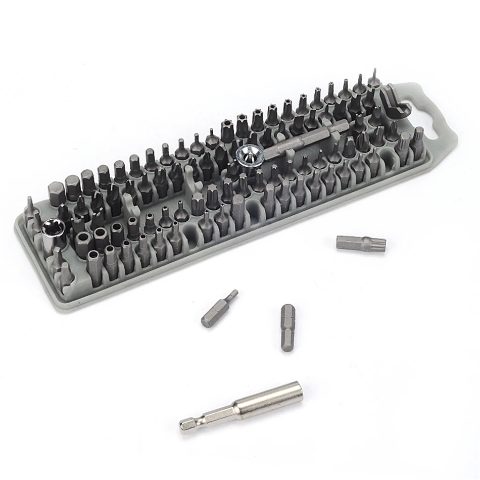 Точный семейный набор битов 100 шт Многофункциональный Семейный ремонтный ручной