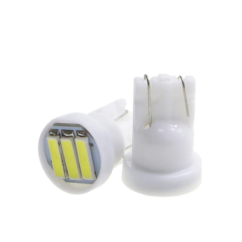 KEIN 10 шт. t10 led w5w Автомобильные лампы 7020 3smd купольная Внутренняя дверь 194 168