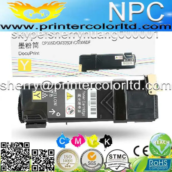 Картридж ДЛЯ FujiXerox 305 MFP Fuji Xerox DP DocuPrint305 МФУ DocuPrint CM 305D цветной лазерный фьюзера