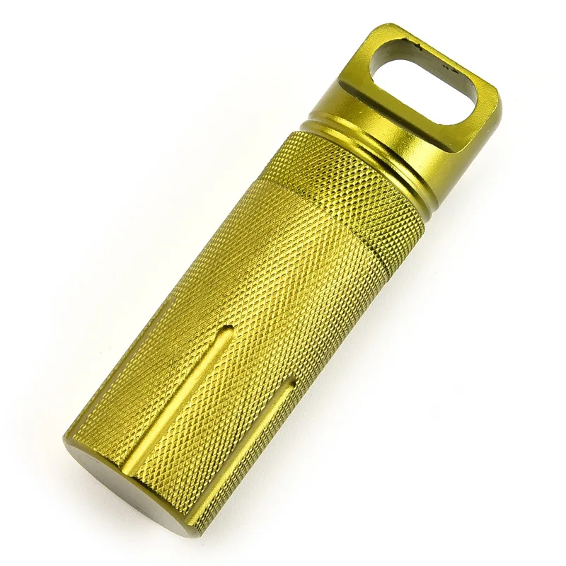 Capsule EDC Waterproof Hike Box Survive Seal Trunk Container Case Holder Storage Camp Medicine Match Pill Outdoor Dry Bottle