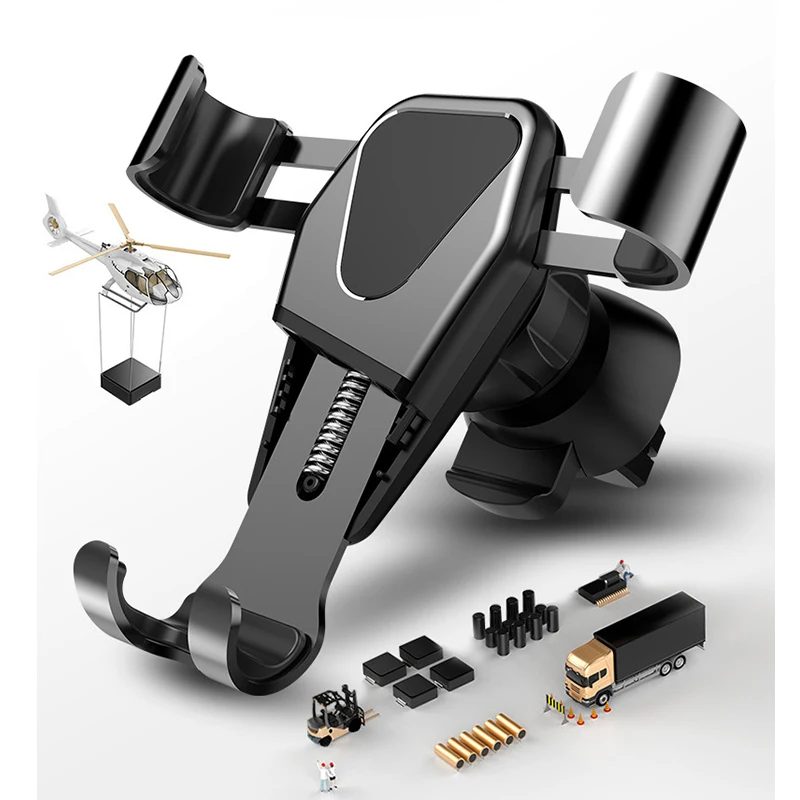 Автомобильный гравитационный держатель BOASE из сплава для телефона в автомобиле