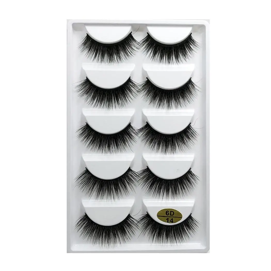 Ресницы из меха норки длинные удлиненные натуральные черные женские накладные