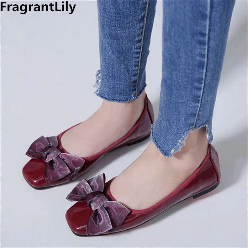 FragrantLily 2019 Новый Для женщин обувь на плоской подошве высокое качество