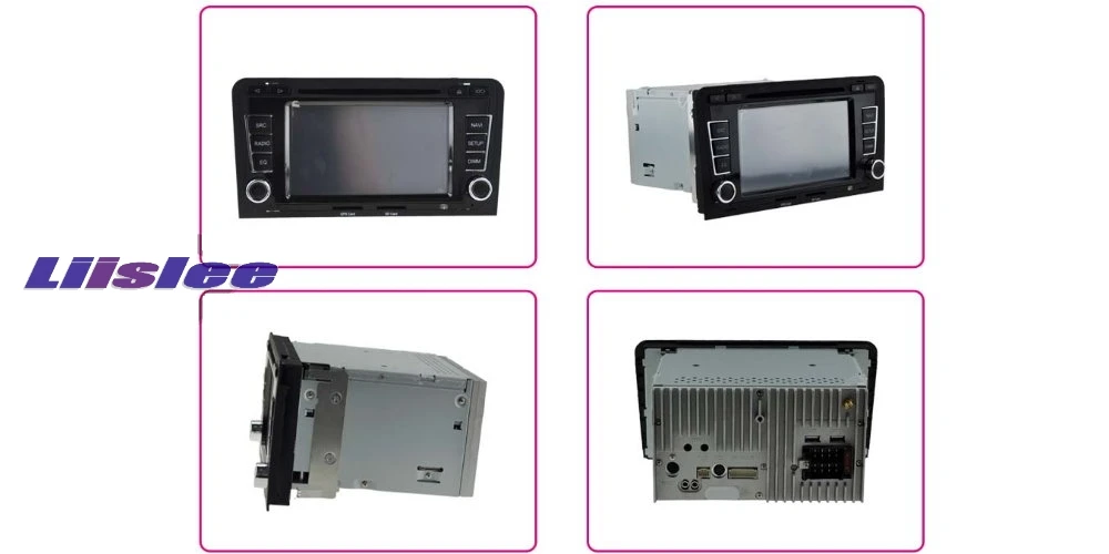 Для Audi A3 8 P 2003~ 2013 штатную ТВ DVD gps радио Carplay Стиль навигации Liislee Advanced navi