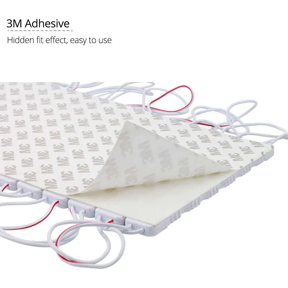 Водонепроницаемые светодиодные модули 220 В переменного тока 20 шт./лот 6