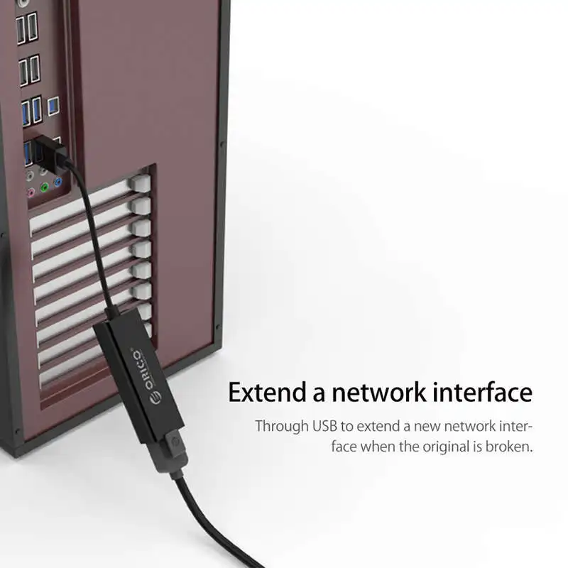 Orico 2 в 1 Usb 0 гигабитный Ethernet адаптер к Rj45 10 м/100 м Lan сетевая карта для Windows Mac Os