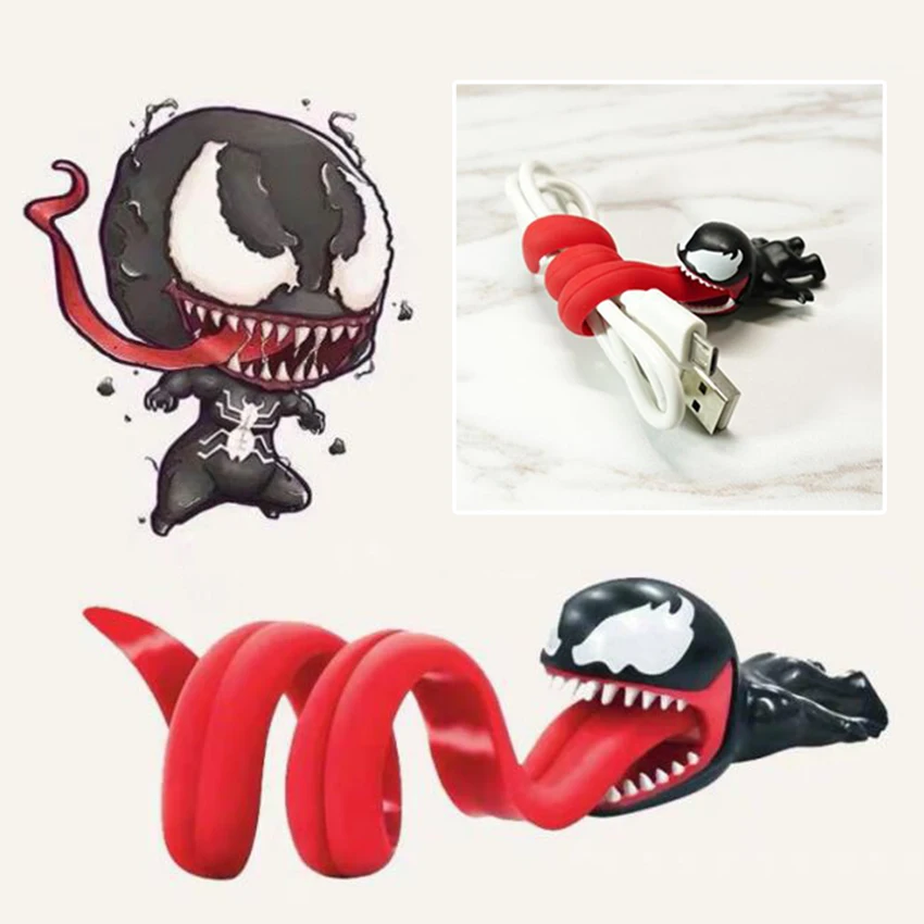 2019 Новый дизайн Venom Кабельный органайзер для защиты кабеля намотка держатель