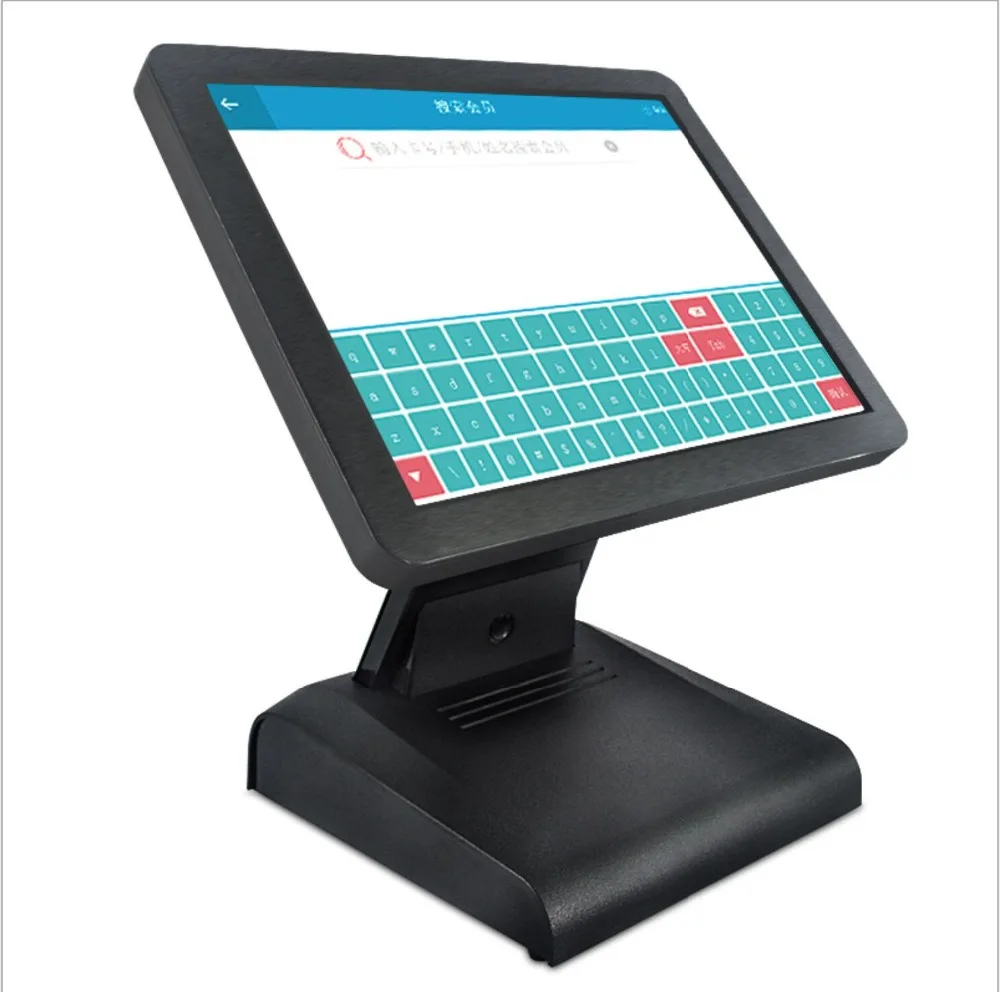 Супер чувствительный сенсорный экран 15 дюймов все в одном настольном