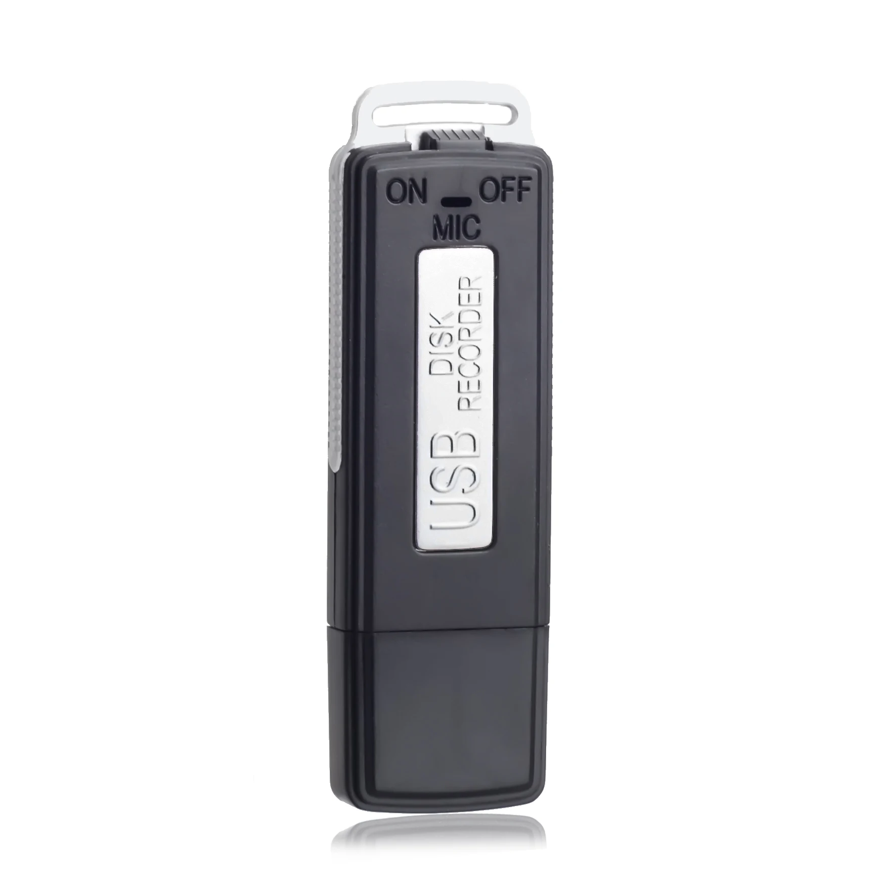 2 в 1 Mini USB Pen 8 Гб 16 брелок цифровой Аудио Диктофон 384 кбит/с Запись ключа 70 часов