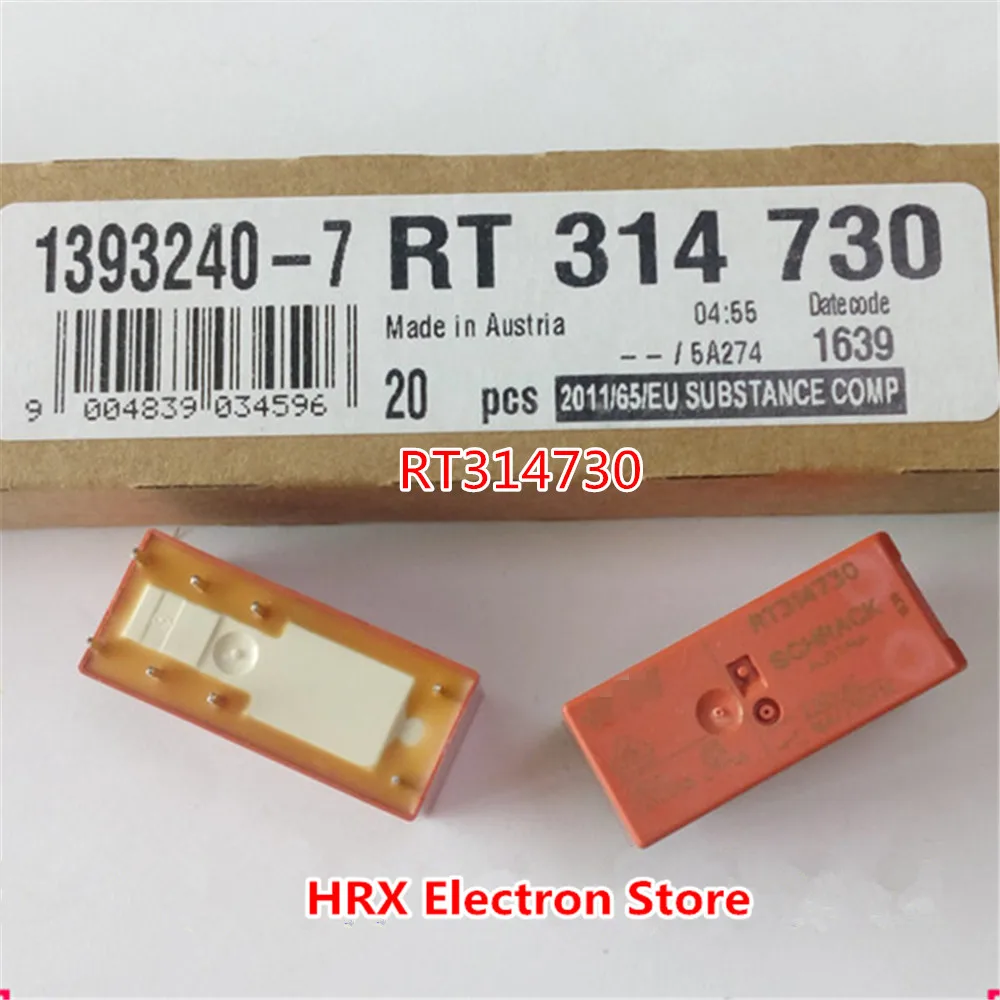 10 шт./лот реле RT314005 RT314012 RT314024 RT314730 16A 8PIN новый оригинальный|Реле| |