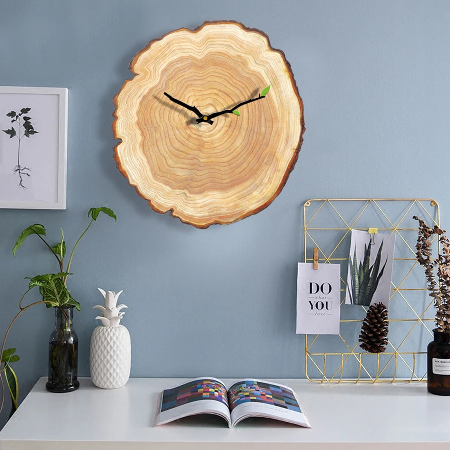Настенные часы для спальни современные деревянные винтажные настенные в стиле