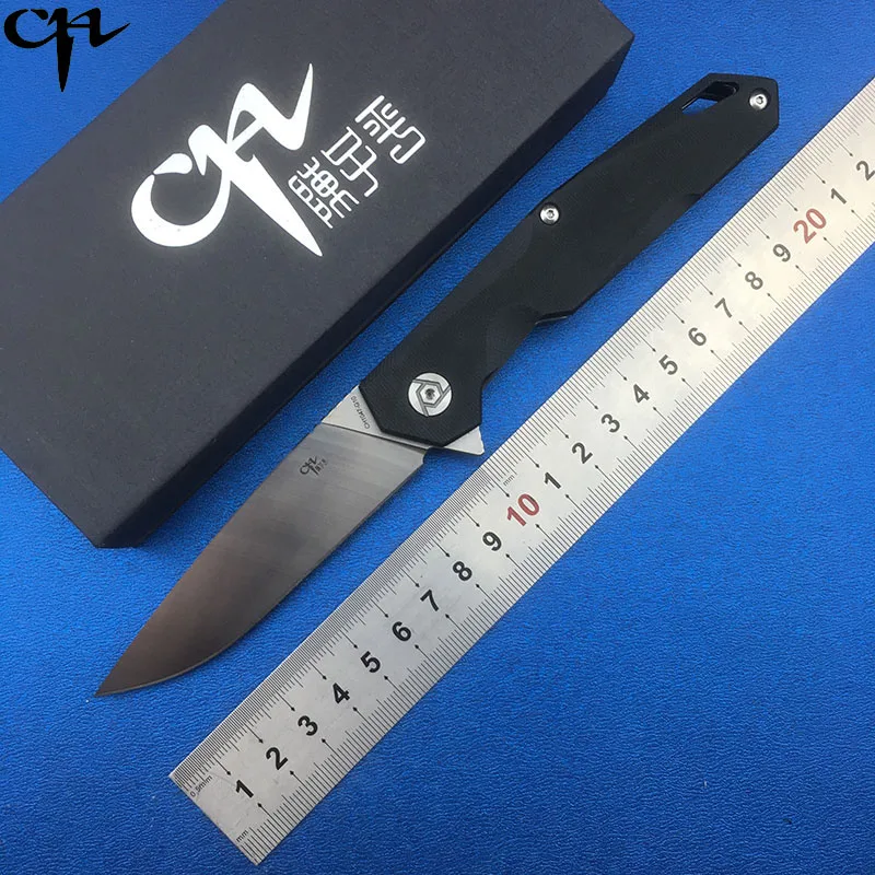 Новый складной нож CH 1047 G10 С флиппером лезвие D2 рукоятка походные охотничьи ножи с