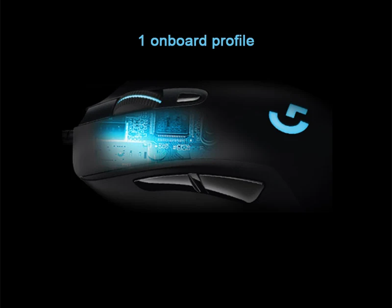 Игровая мышь logitech G403 проводная мышь RGB 12000 dpi FPS С сенсором PMW3366 для геймеров