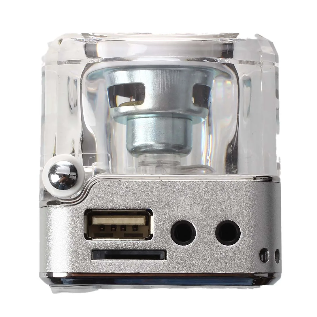 Портативный Мини цифровой Динамик для музыки MP3-плеер Micro SD/TF USB FM | Электроника