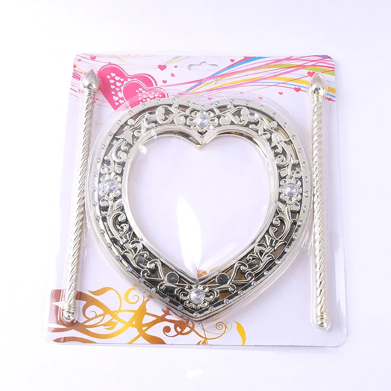 Занавес в форме сердца Украшение Подвеска занавес Пряжка Tieback пластик T119