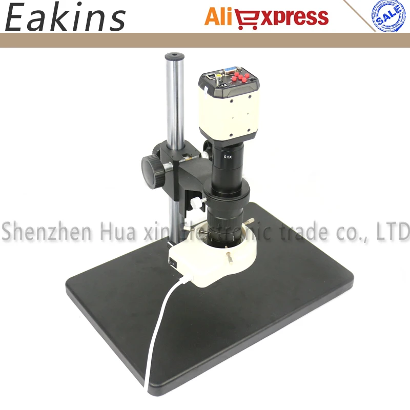 2 Мп HD VGA USB микроскоп камера для промышленной лаборатории AV TV выход + 180X/300X C-mount