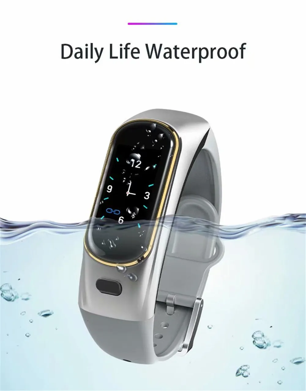 Новинка, модный умный Браслет H109, смарт-браслет, Bluetooth, беспроводные наушники, измеритель артериального давления, пульсометр для Apple
