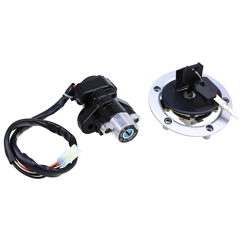 Новый Переключатель зажигания мотоцикла + топливная газовая Крышка Блокировка