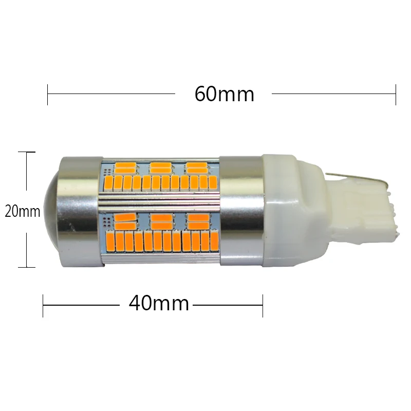 2x LED CanBus без ошибок 1156 7506 7528 BA15S P21W led BAU15S PY21W T20 7440 WY21W для автомобиля световой сигнал
