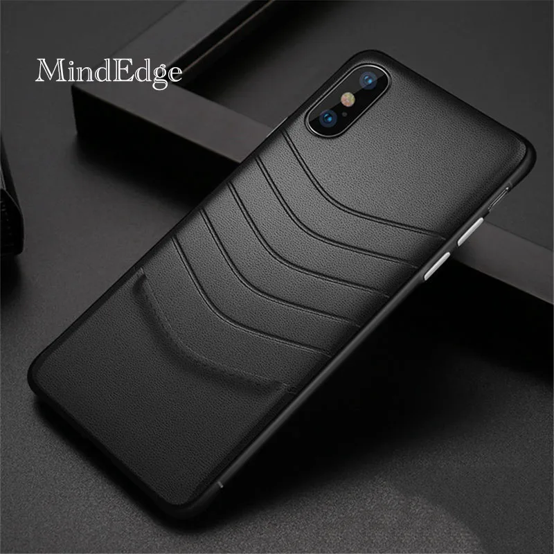 Ultra Thin Leather Case for XiaoMi Mi 9 TPU Soft Frame Hard Back Cover Fundas 9SE 360 Shockproof Hoesje |