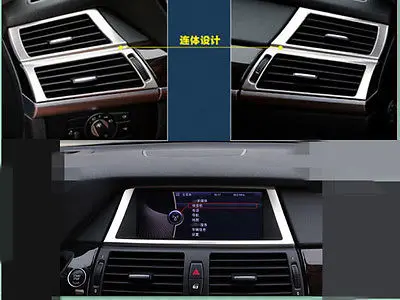

Автомобильные аксессуары, рамка для кондиционера навигации для BMW X6 e71 2009-2014