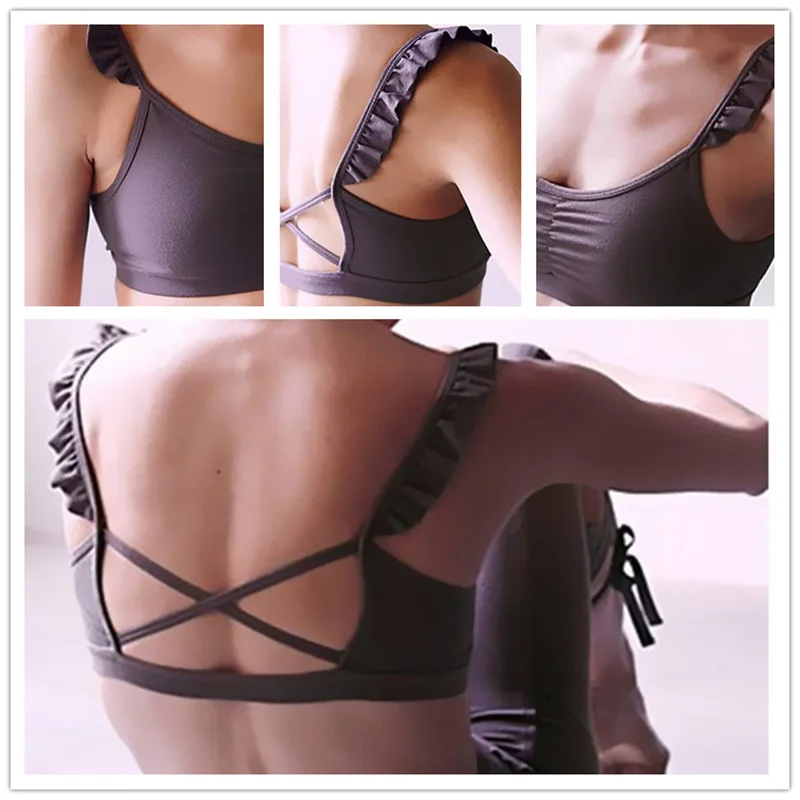 Lucylizz новый дизайн лотоса Йога бюстгальтеры сексуальная одежда для фитнеса
