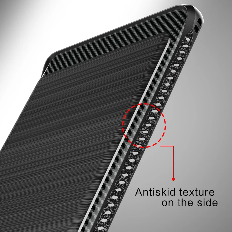 For Samsung Galaxy Note 8 Case Cover Luxury Soft Silicone+Carbon Fiber Full Protector Back for Phone Coque |