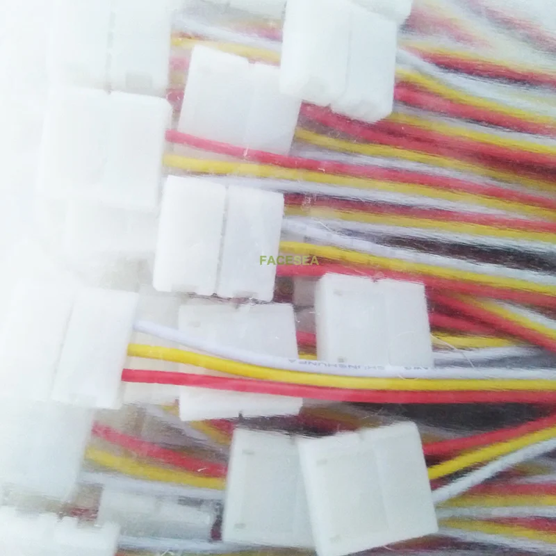 100 шт./лот 10 мм 3pin LED разъем провода кабель PCB Бесплатная сварки 15 см для RGB CCT гибкие